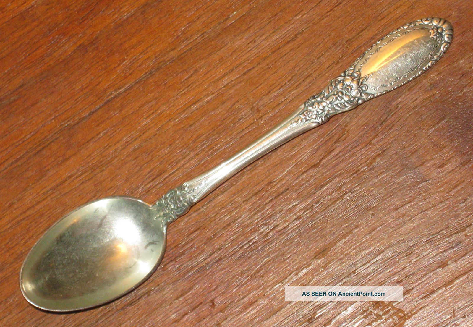 Sterling Silver Towle Old Mirror Demitasse Spoon.  340 Troy Ounces Towle photo
