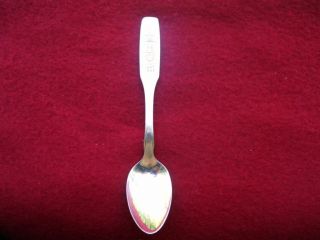 Silverplated Demitasse Spoon 4 1/2 Inch Long Oneida Ltd Canada photo