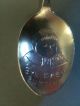 Antique Sterling Silver Baby Spoon Engraved 
