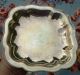 1940s British Lion Silverplate Footed Square Semi - Deep Paw Footed Serving Dish Platters & Trays photo 5
