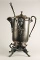 Rare Antique Reed & Barton Tilting Sp Water Pitcher On Stand Liner A Beauty Pitchers & Jugs photo 5