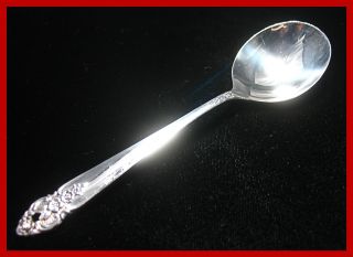 Prestige Plate Distinction Silverplate Round Bowl Soup Spoon 1951 - 1961 Flatware photo