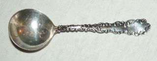 Sterling Silver Bouillion/souvenir Spoon,  Wallace & Son Waverly,  C1890;4 3/4 