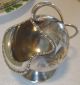 Vintage Silver Sugar/nut Holder - Scuttle,  Epbm,  Sheffield,  Footed,  Unique Other photo 3