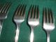 Vintage Six Queen Bess Dinner Forks By Oneida Community Tudor Plate Oneida/Wm. A. Rogers photo 8
