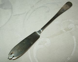 Fine Quality Unusual Silver Plated Epns Small Butter Knife photo