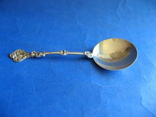 English Sterling Siilver Hand Made Big Spoon By Sarah&john William Blake Marked photo