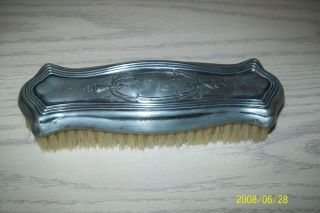 Silver Plate Clothe Brush Victor Silver Co Pat Dec 1905 photo