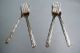 4 Bellfontaine Salad Forks - So Ornate 1973 Rogers - - Clean & Table Ready Other photo 1