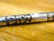 Rare Antique Chinese Export Silver Dip Pen Quill C1880 Character Mark Other photo 1
