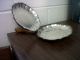 Vintage Silent Butler Tray,  Silver Plate,  Scalloped Oval,  Clamshell Design Other photo 2