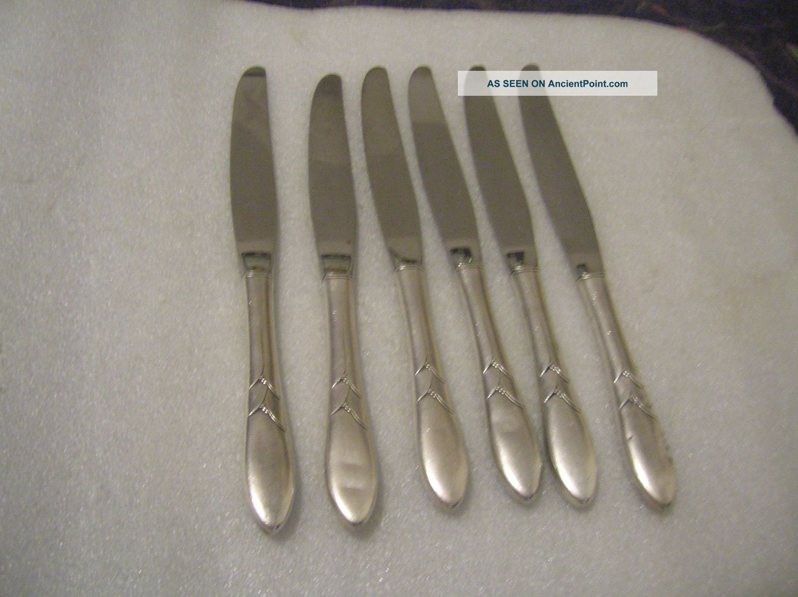 Community Lady Hamilton Pattern 6 Dinner Knives 1932 Oneida/Wm. A. Rogers photo