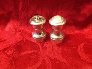 Empire Sterling Silver Salt & Pepper Mill Made In Italy photo