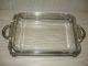 Silver Plate Casserole Dish Glass Insert,  Lid Stand Mix Lot Other photo 3