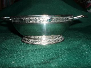 Vintage Silverplate Handled Bowl Wm.  Rogers & Son.  Hartford Conn photo