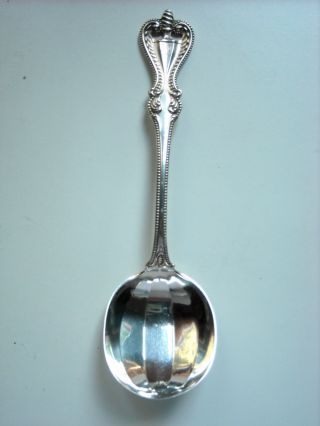 Towle Old Colonial Sterling Gumbo Round Bowl Spoon photo