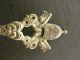 Vatican Antique Silver Spoon 809 St.  Peter Dome Keys Cross On Handle Souvenir Spoons photo 1