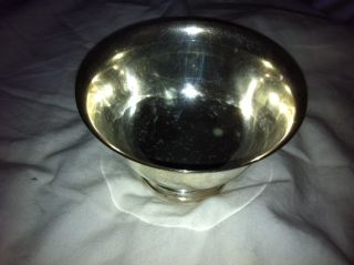 Wm Rogers Paul Revere Reproduction Silverplate Footed Bowl (3.  75 Diameter) photo