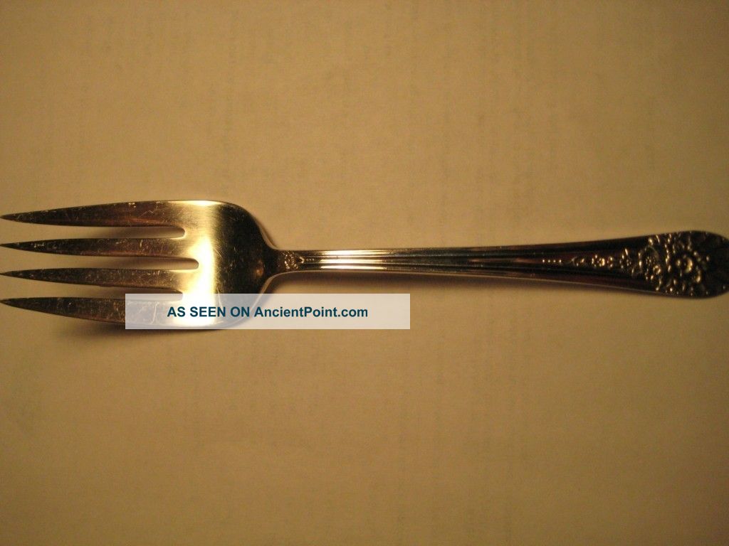 Wm Rogers Silerware Jubilee Serving Fork Oneida/Wm. A. Rogers photo