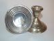 Pair Of Sterling Weighted Candlesticks Candlesticks & Candelabra photo 2