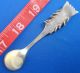 1955 Sweden Solid 830/1000 Silver Souvenir Spoon With Rings,  Engraving,  King? Souvenir Spoons photo 4