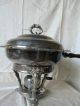 Vintage Godinger Silver Art Silverplated Fondue/chaffing/warming Dish Dishes & Coasters photo 9