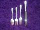 Milburn Rose Westmorland Sterling Silver 4 Piece Place Size Setting Westmorland photo 1