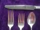 Milburn Rose Westmorland Sterling Silver 4 Piece Place Size Setting Westmorland photo 4