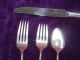 Milburn Rose Westmorland Sterling Silver 4 Piece Place Size Setting Westmorland photo 5
