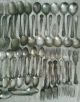 Lot Vintage Craft Scrap Silverplate & Nickel Silver Flatware 100+ Jewelry Art Mixed Lots photo 3