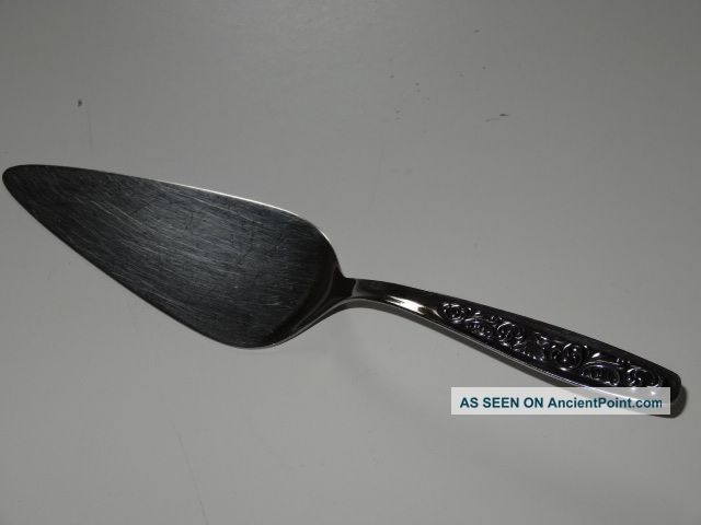 Chrome Floral Cake Slice By Wmf Of Germany Other photo