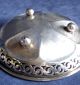 Good Old Silver Plated Pierced & Facetted Bon Bon Dish / Bowl C1920 Bowls photo 2