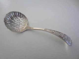 Quality Victorian Silver Plated Sifter Spoon. . .  1882 - 86. . . photo