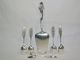 T.  H.  Marthinsen 5 Demitasse Spoons & 1 Pie Server.  830 Silver,  Scrap Or Use Other photo 1