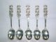 T.  H.  Marthinsen 5 Demitasse Spoons & 1 Pie Server.  830 Silver,  Scrap Or Use Other photo 2