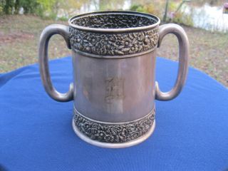 Tiffany & Co.  Silver - Soldered Monogramed Trophy Cup photo