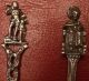 Solid Silver Jesus & St Christopher Spoons Other photo 1