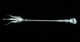 Lettuce Fork Sterling Silver Ornate Unknown Maker 8 5/8 Inches Long Unknown photo 1
