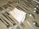 Milady 8 Dinner Knives 7 Oval Soup Spoons 5 Teaspoons 1 Sugar Spoon Dinner Forks Oneida/Wm. A. Rogers photo 9