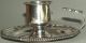 Antique Vintage Aurora Silver Plate Candle Holder Candelabra Votive Pillar W@w Candlesticks & Candelabra photo 4