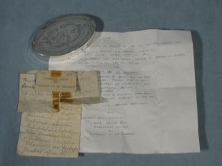 1843 Antique 19thc Swedish Sterling Silver Charles Xi Commemorative Snuff Box photo