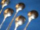 Set Of 8 Round Soup Spoons, Oneida/Wm. A. Rogers photo 2