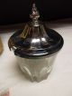 International Deep Silver Sugar Bowl With Spoon Orginial Box (set 1) Creamers & Sugar Bowls photo 1