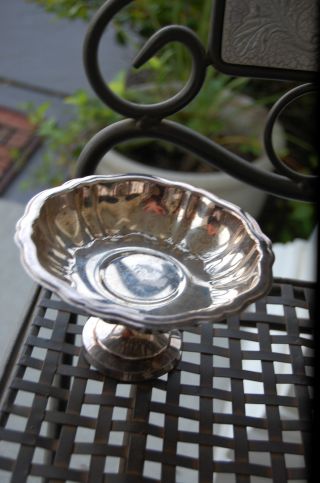 1800 ' S Wm A Rogers Silverplate Finger Bowl Footed Bowl Serving Bowl photo