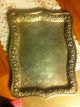 Rare Antique Sterling Silver Ornate Platter Middle East photo 8