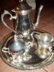 International Silver Company 4 Piece Silver Plate Tea / Coffee Set Tea/Coffee Pots & Sets photo 9
