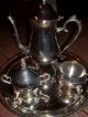 International Silver Company 4 Piece Silver Plate Tea / Coffee Set Tea/Coffee Pots & Sets photo 3