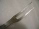 Mother Of Pearl Handled Small Carving Fork With Sterling Bolster Unknown photo 1