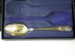 Jfk Silverplate Spoon John F.  Kennedy Wm Rogers - - Sale - - photo