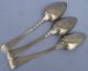 3 Three.  833 Dutch Silver Serving Spoons W/hallmarks 1845 Total Weight Of 6.  4oz Silver Alloys (.800-.899) photo 1
